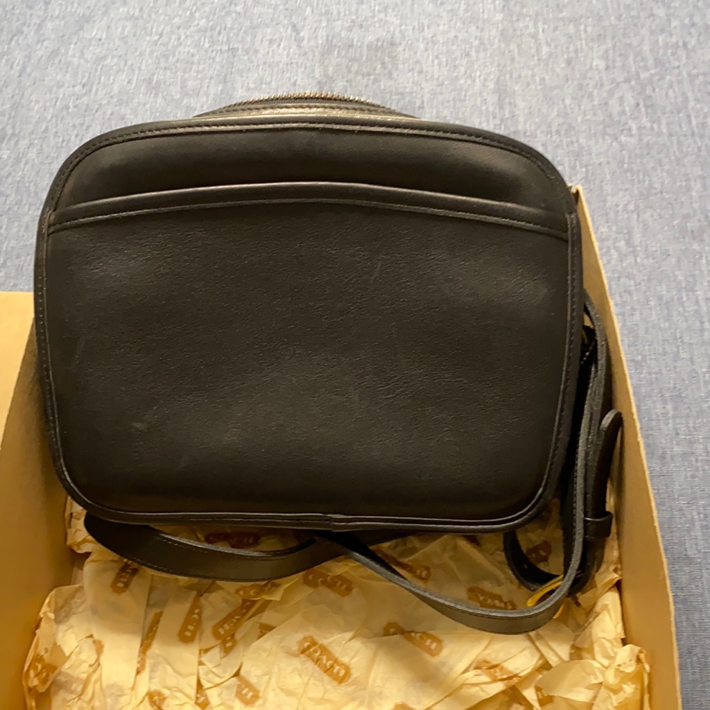 Authentic Coach Leather Black Hobo Bag Great Condition Like New